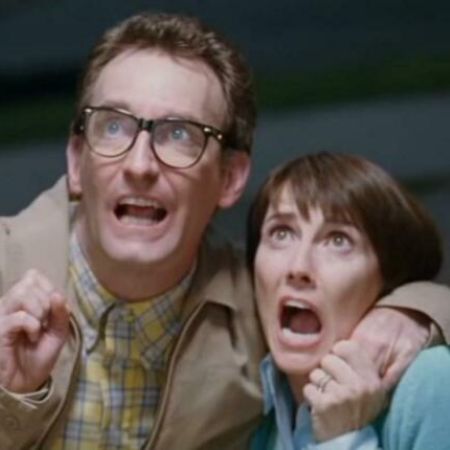 Tom Kenny with his wife Jill Talley